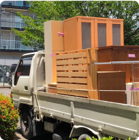 トラック積み放題でお得に処分◎